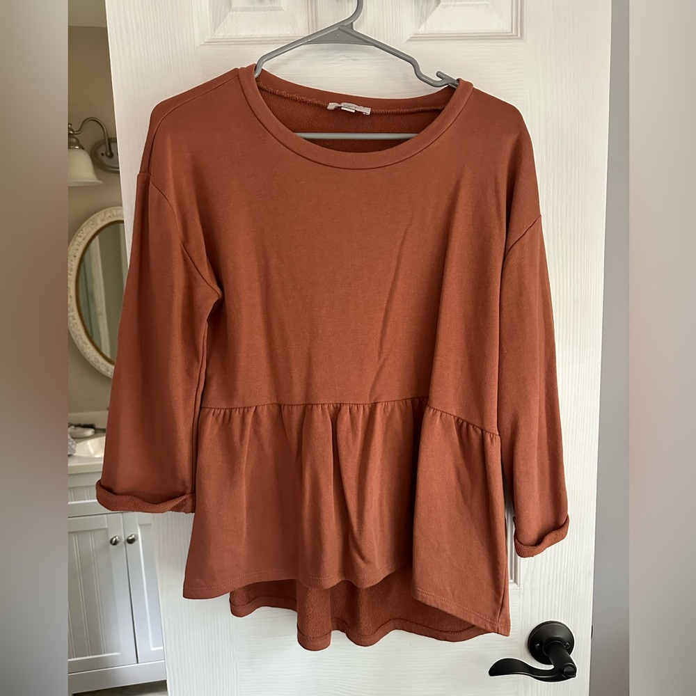 Loft Peplum Top